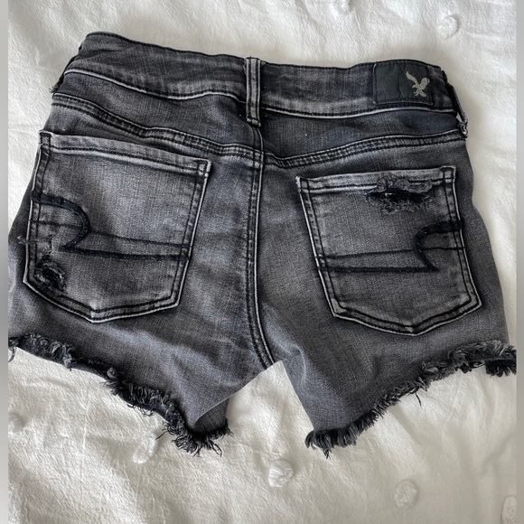 American Eagle denim shorts - grey / black - Picture 3 of 3